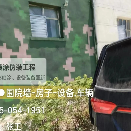 廊坊数码迷彩漆施工